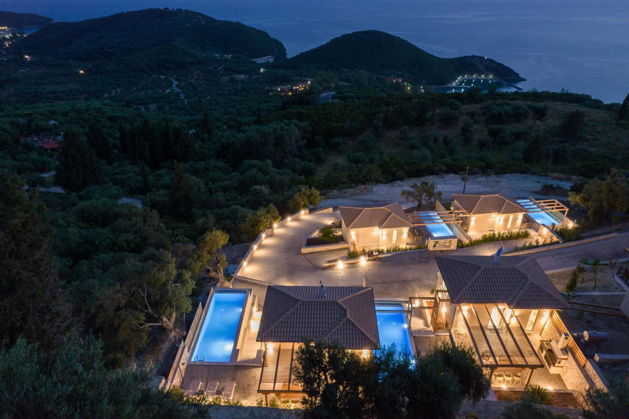Horizon Ionian Villas ペルディカ エクステリア 写真